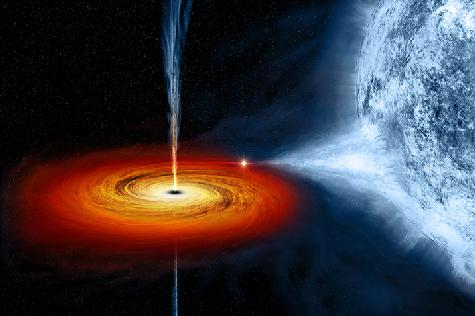Cygnus X-1 sistemindeki kara deliğin dünyaya uzaklığı
